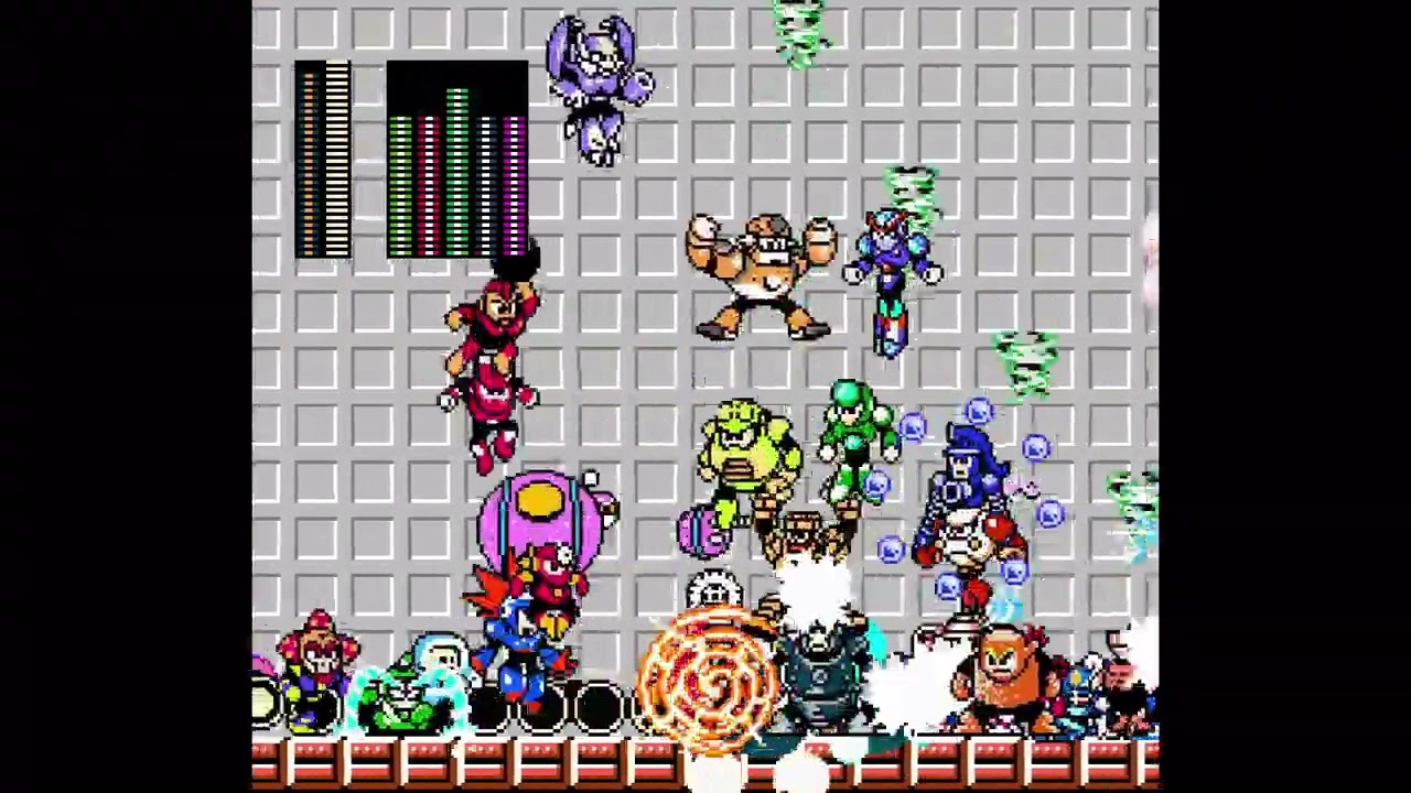 ロックマン vs 40体のボス　様々な特殊武器