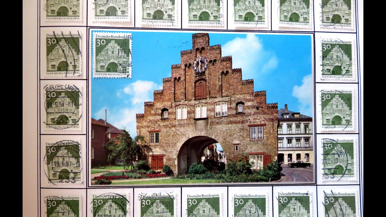 Kurzfilm: Preview auf eine Briefe- und Briefmarken Sammlung BRD