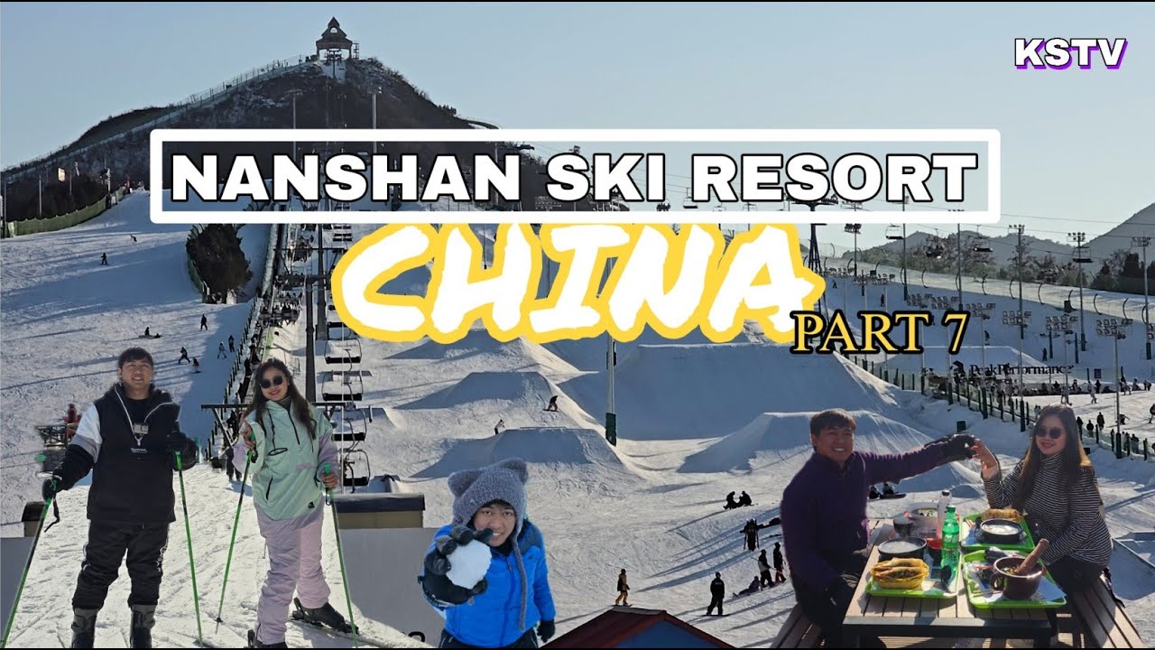 Nanshan Ski Resort Beijing China | Winter Olympics 2025 | kensamtv