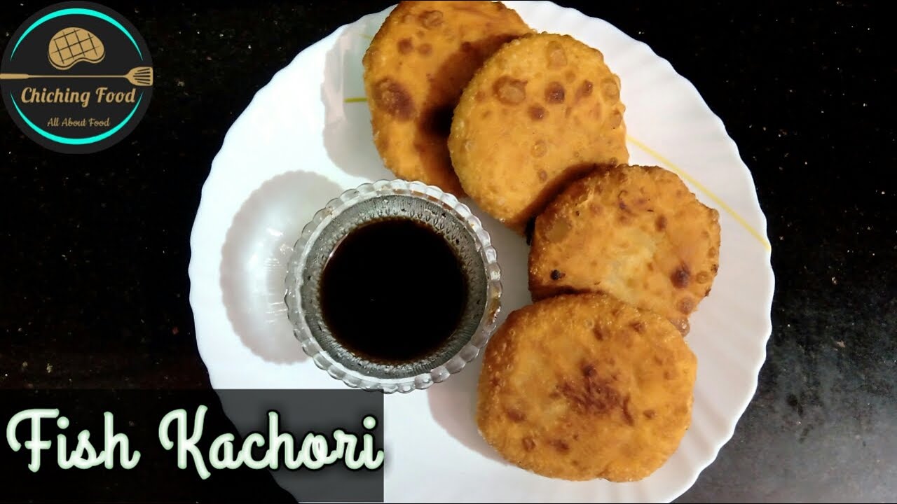 || Crispy Fish Kachori Recipe || Macher Khasta Kochuri || Bengali Kochuri recipe || By Chiching Food