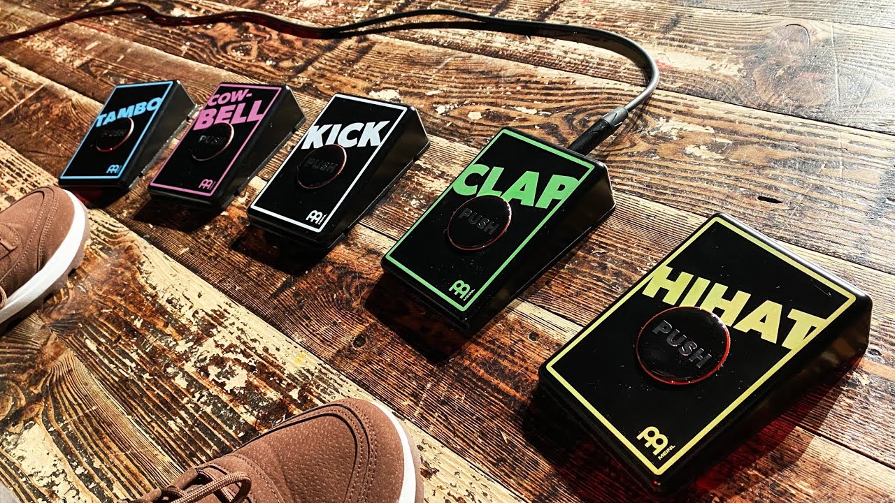 Meinl Digital Stompbox: Kick, Cowbell, Clap, Tambourine, HiHat [TEST/REVIEW]