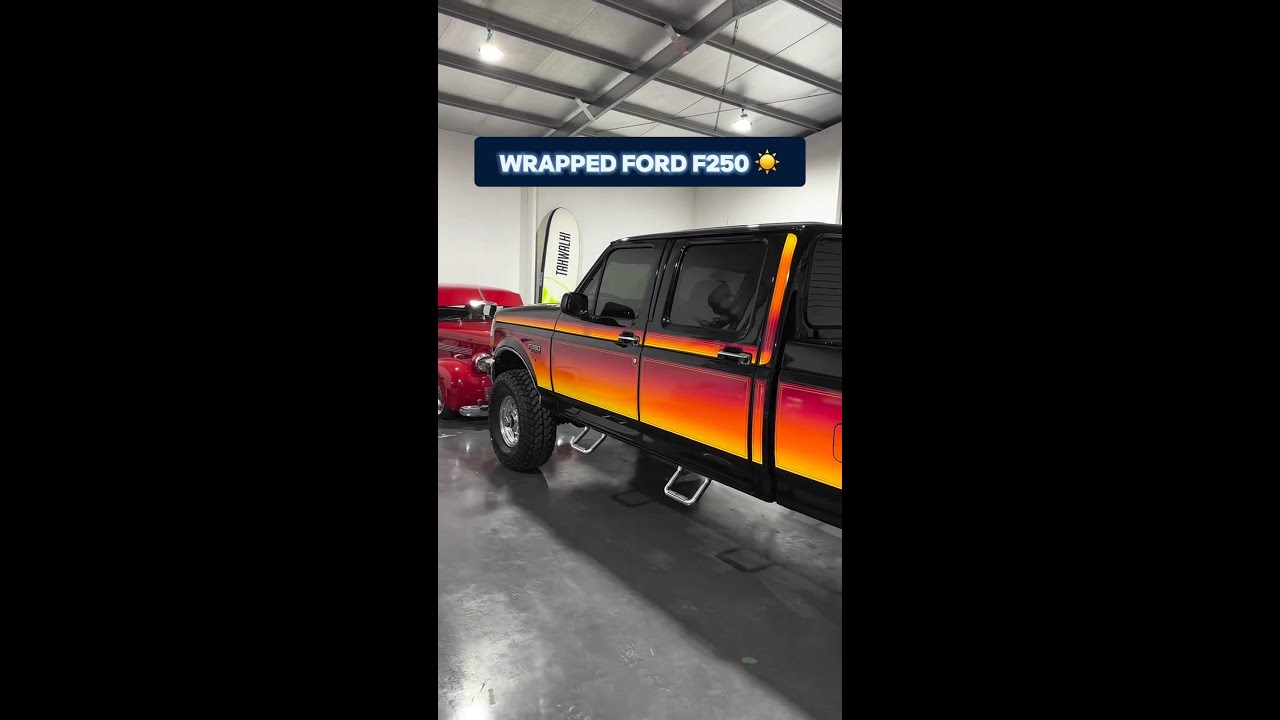 Custom Wrapped OBS Ford F250 #shorts
