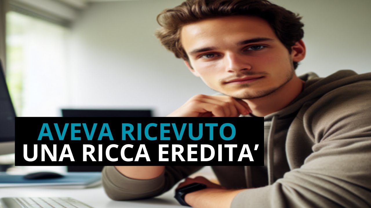 Era Figlio Di Un Medico, Aveva Ricevuto Una Ricca Eredità. Un Giorno Qualcosa Lo Scosse...