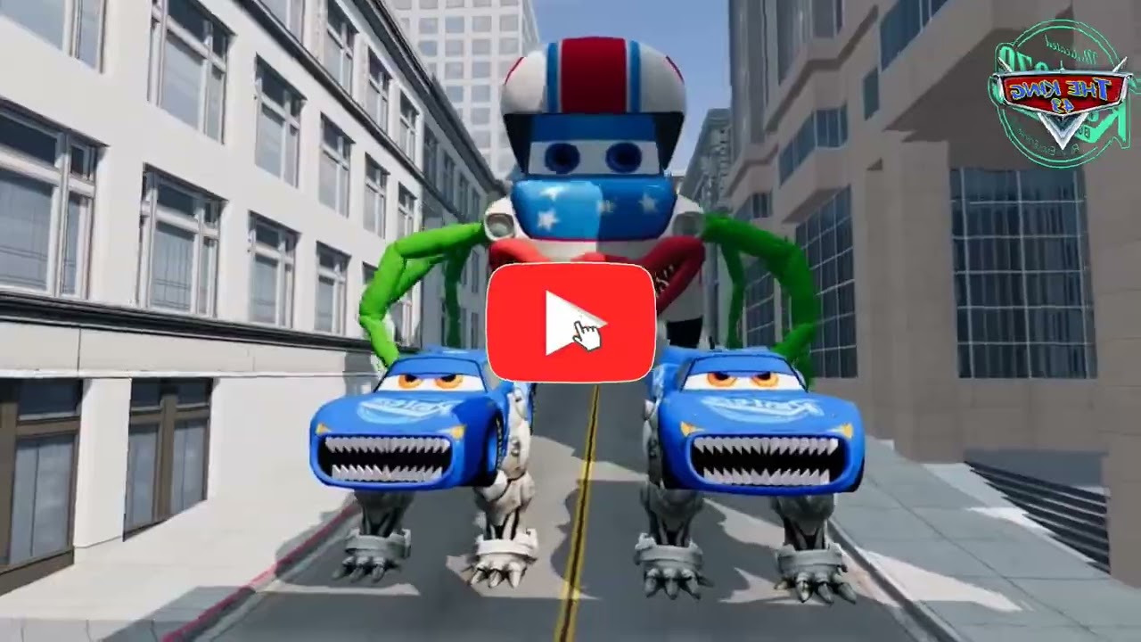 Epic Escape From The Lightning McQueen Boxy Boo Eater Monster Train Eater -Coffin Dance Song (COVER)