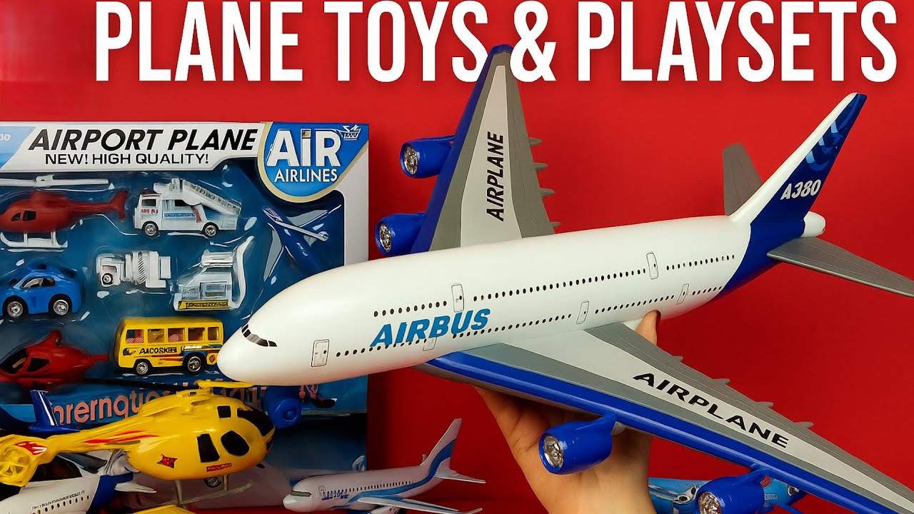 Airplane Toys & Airport Playsets ✈️🚁