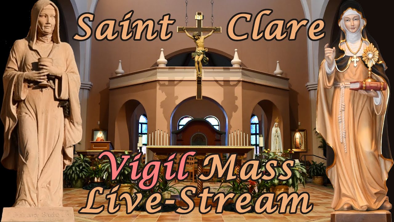 Livestream Vigil Mass for the Third Sunday of Lent.