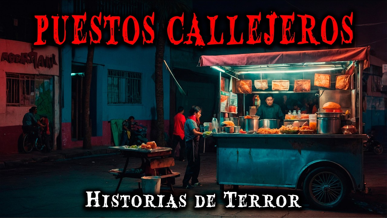 1 Hora de Historias de Terror Reales de Puestos Callejeros- Relatos de Horror