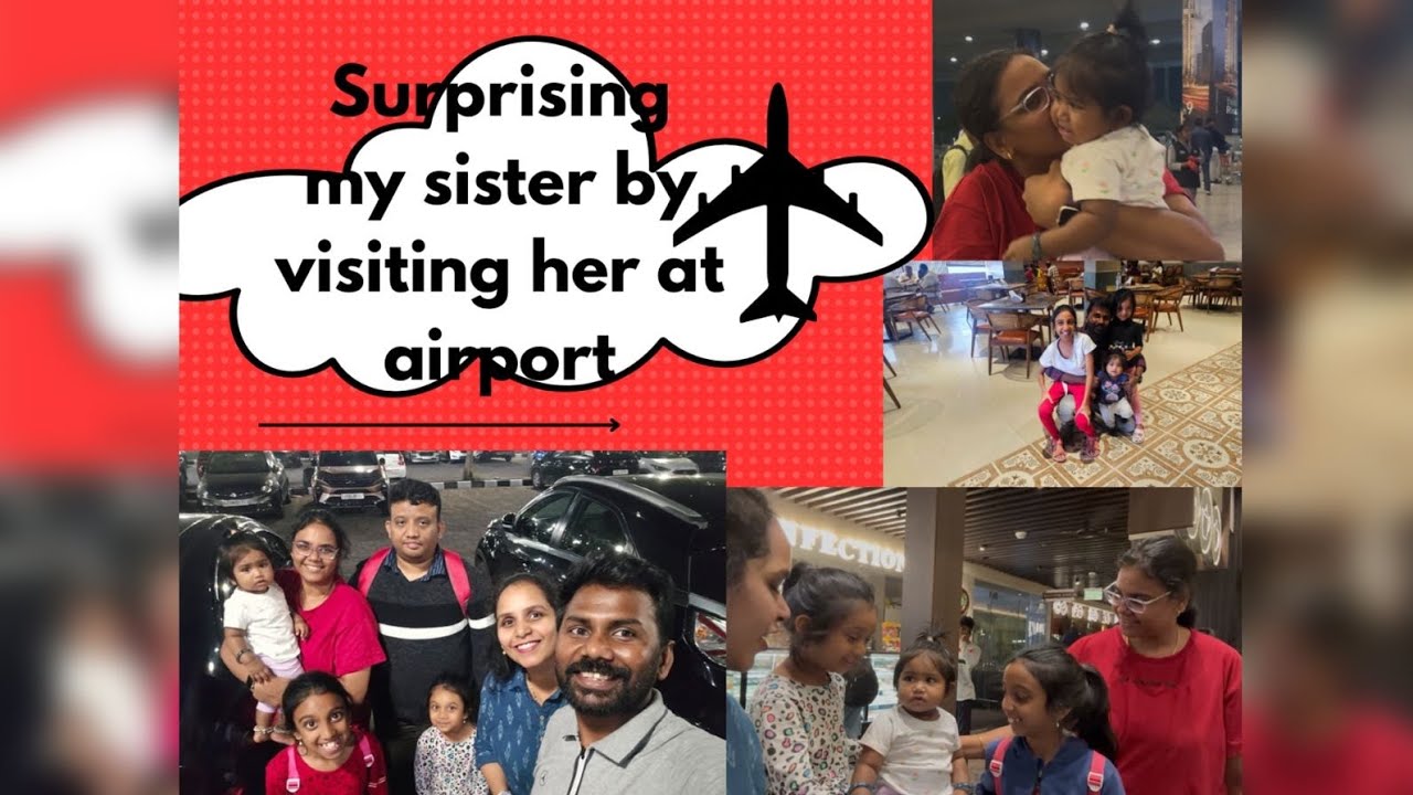 Unforgettable Airport Moment ❤️ | Surprised My Sister at the Airport!