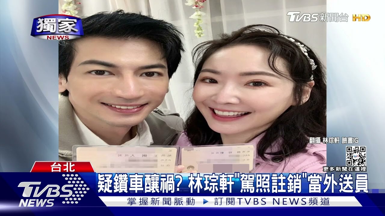 #獨家 王俐人丈夫遭控「無照.肇逃」挨告過失傷害｜TVBS新聞