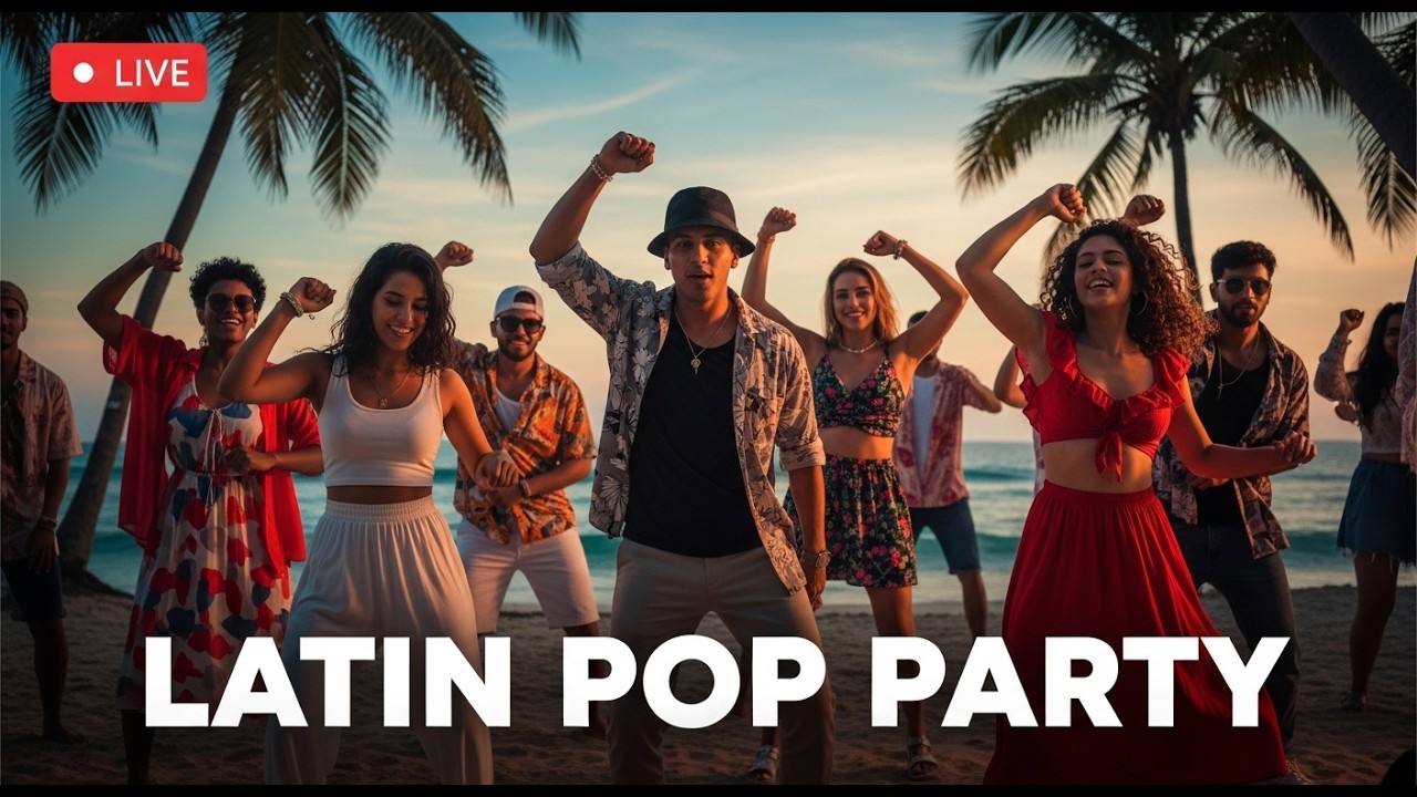 Latin Pop Party en Vivo — Fiesta Tropical, Ritmo Latino y Buena Vibra