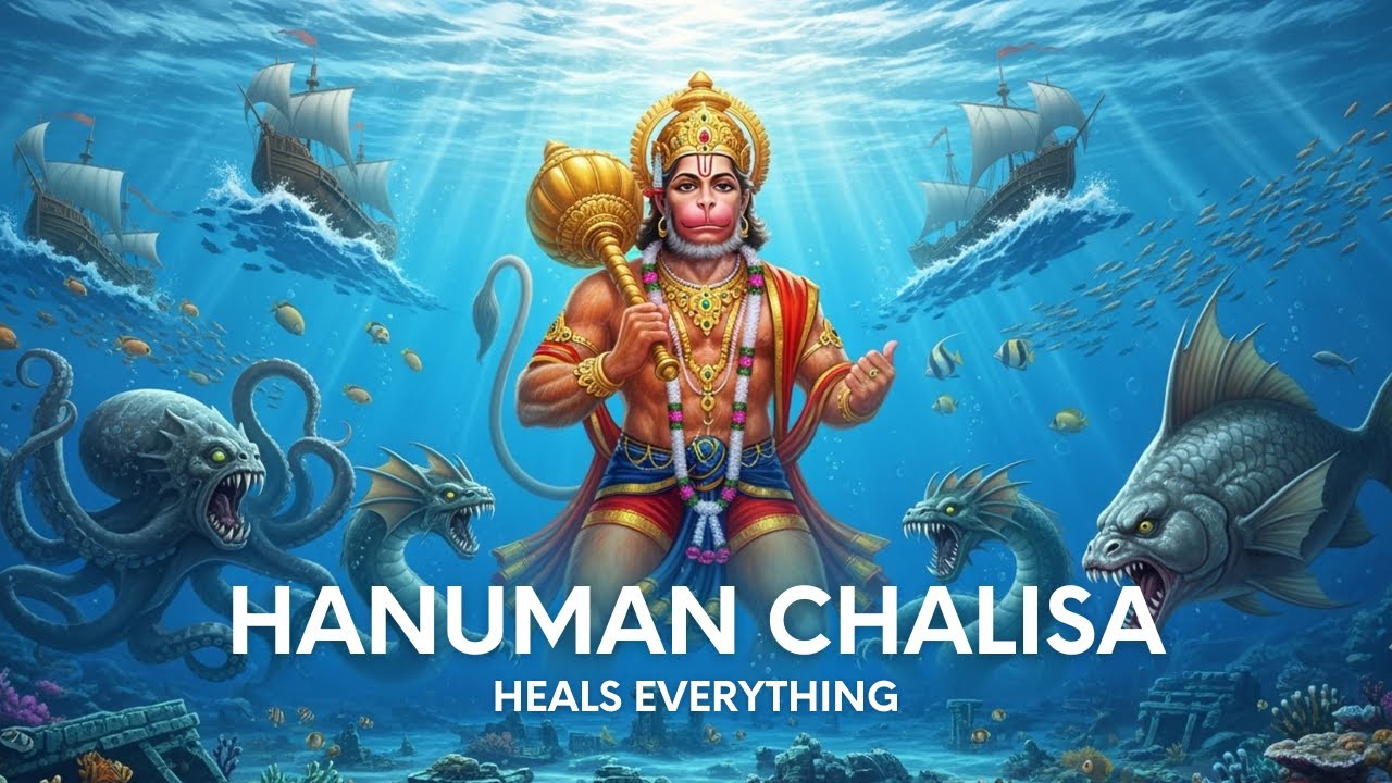 Most AUSPICIOUS Hanuman Chalisa Ever | श्री हनुमान चालीसा | Remove All Obstacles