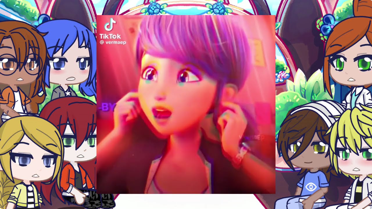 MLB & ms.bustier react to marinette