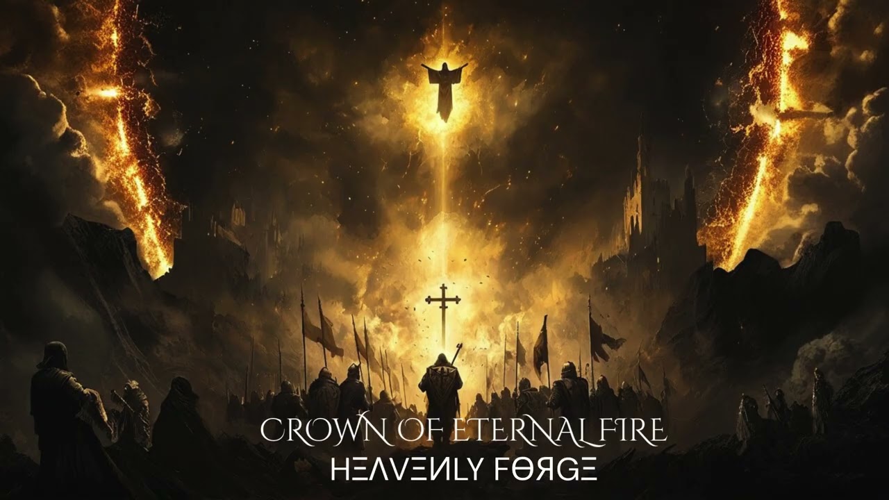 👑 CROWN OF ETERNAL FIRE 🔥 | Epic Christian Medieval Rock Anthem | HEAVENLY FORGE