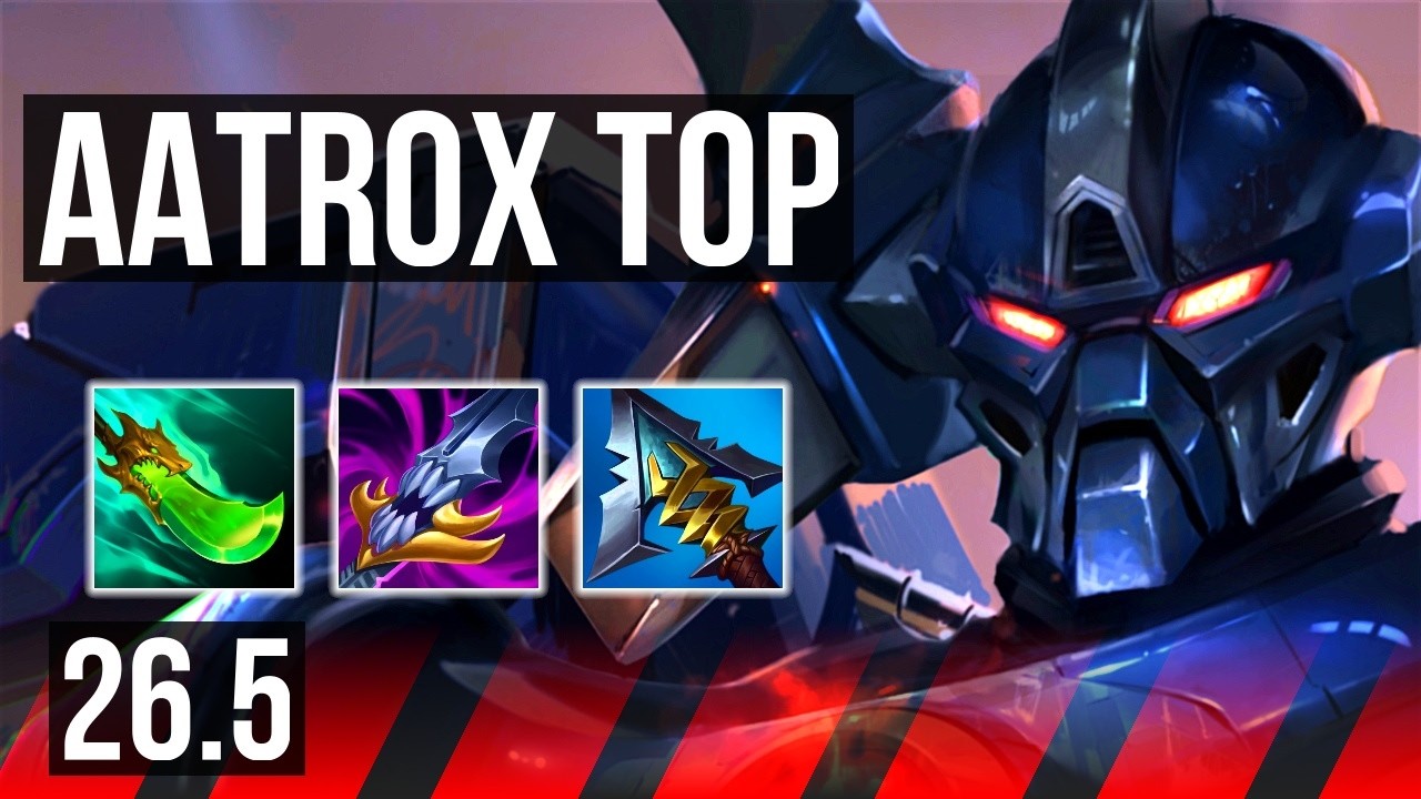 AATROX vs MORDEKAISER (TOP) | 57K damage, Good KDA: 20/2/2 | BR Grandmaster | 26.5