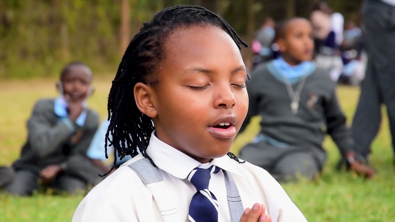 ST  CHRISTOPHER'S SCHOOL NANYUKI VOICE CLASS, BABA YETU COVER.