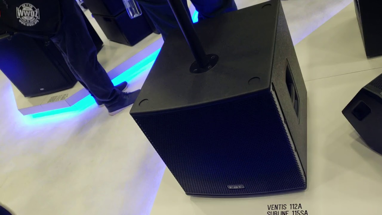 FBT at NAMM 2019 - Ventus w/ AB Amplifiers & Subline Series