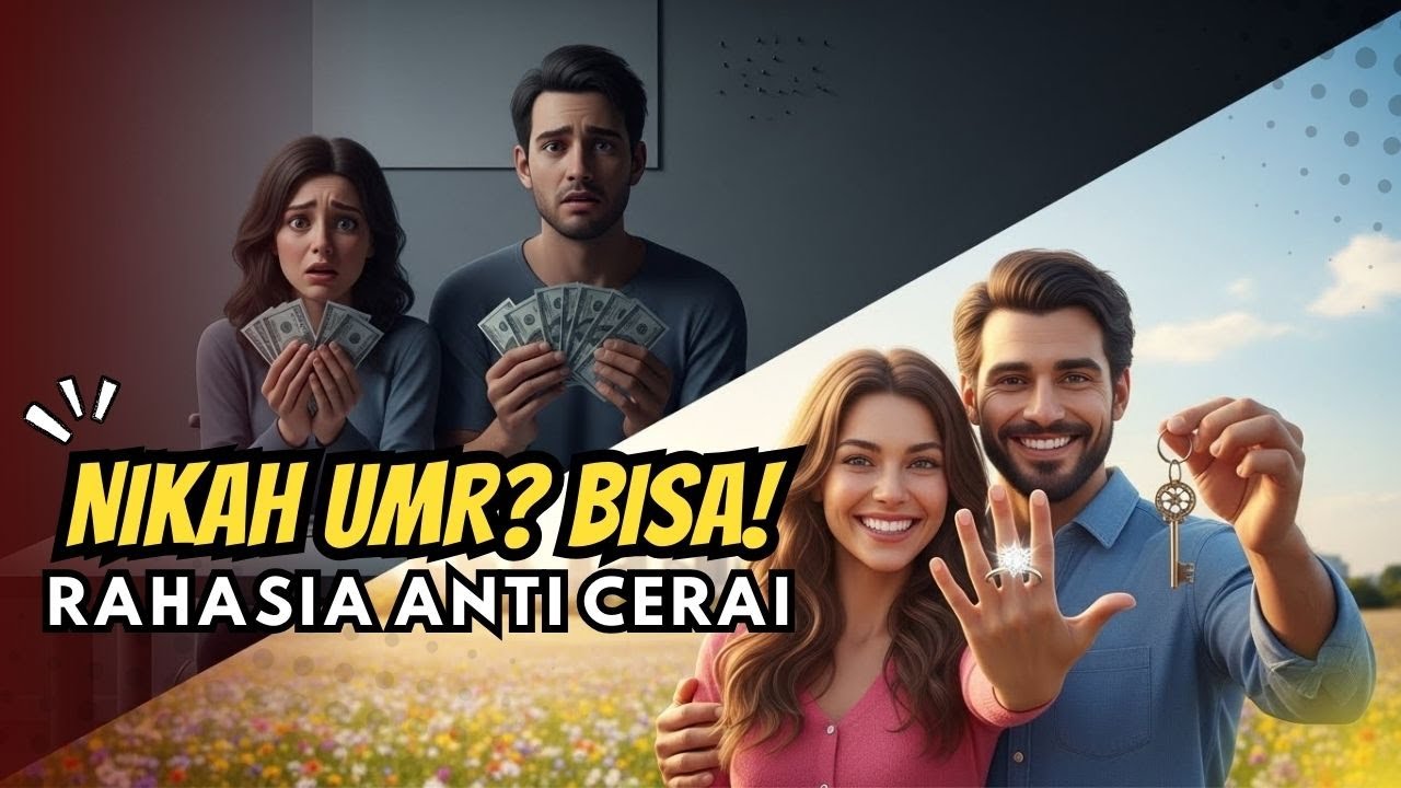Modal UMR? Pakai 3 Trik Psikologi Ini Biar ANTI CERAI