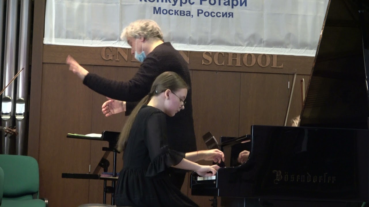 Felix Mendelssohn - Concert No. 1 for piano and orchestra, 1st part - Darya Myachina