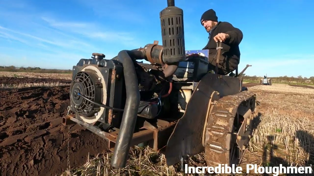 1953 Ransomes MG6 Crawler 0.6 Litre 1-Cyl Petrol Tractor (12.5 HP) with Kubota Engine Swap