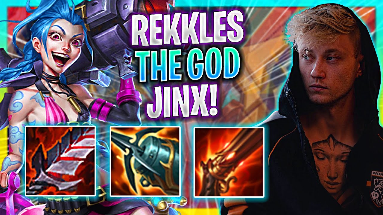 REKKLES IS A GOD WITH JINX! | FNC Rekkles Plays Jinx ADC vs Aphelios! | Preseason 2023