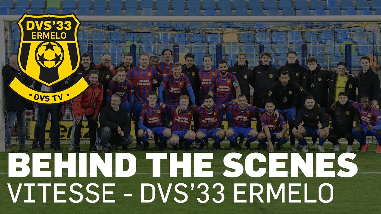 BEHIND THE SCENES | Vitesse - DVS'33 Ermelo | KNVB Beker #vitdvs #knvbbeker