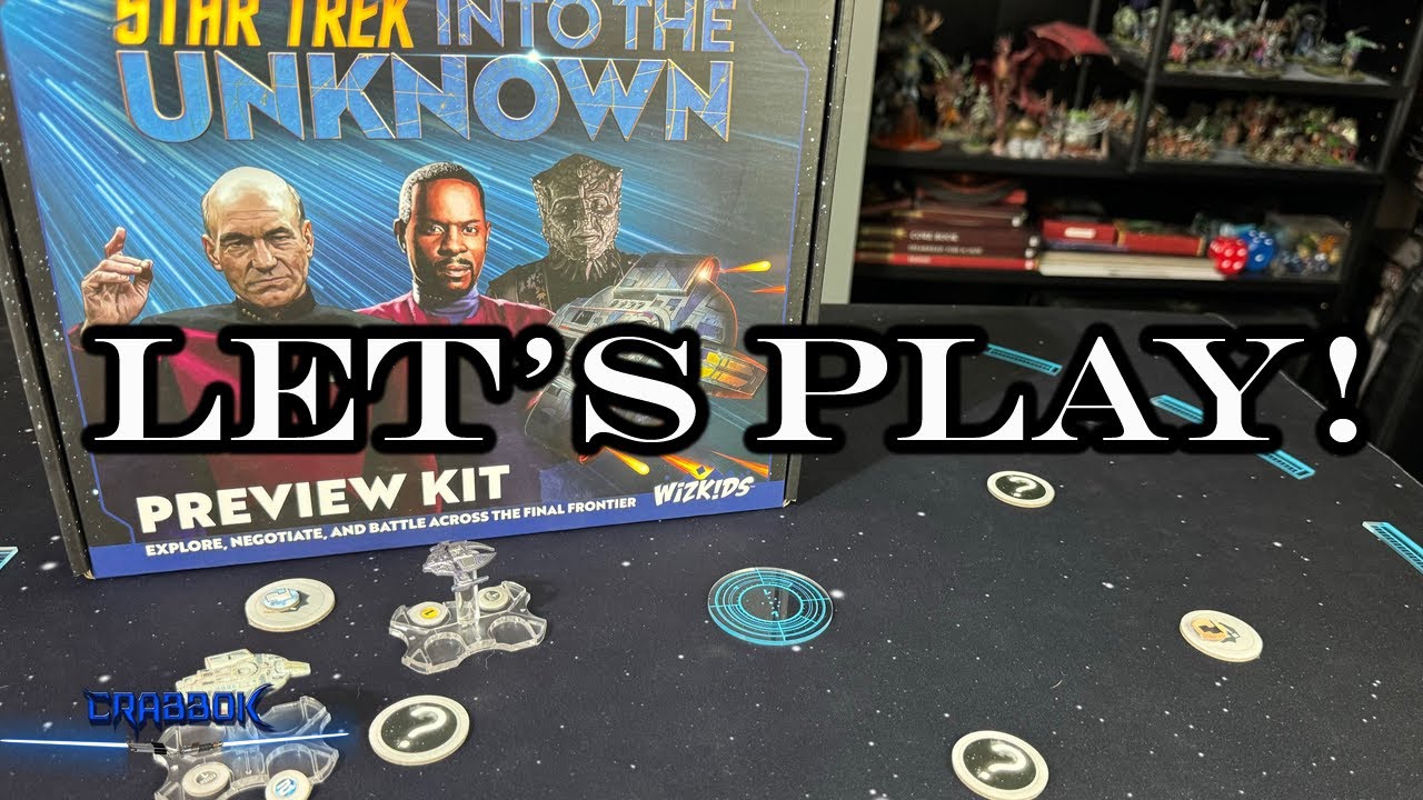 Let's Play Star Trek into the Unknown - Sample Gameplay - Preview Kit Training Scenario
