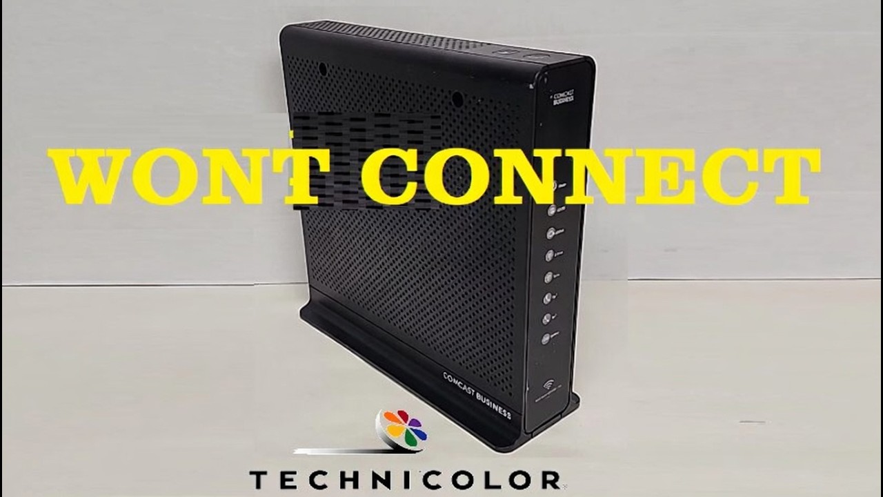 How to Fix ANY Technicolor Modem or Router Not Connecting to Internet (Step-by-Step)