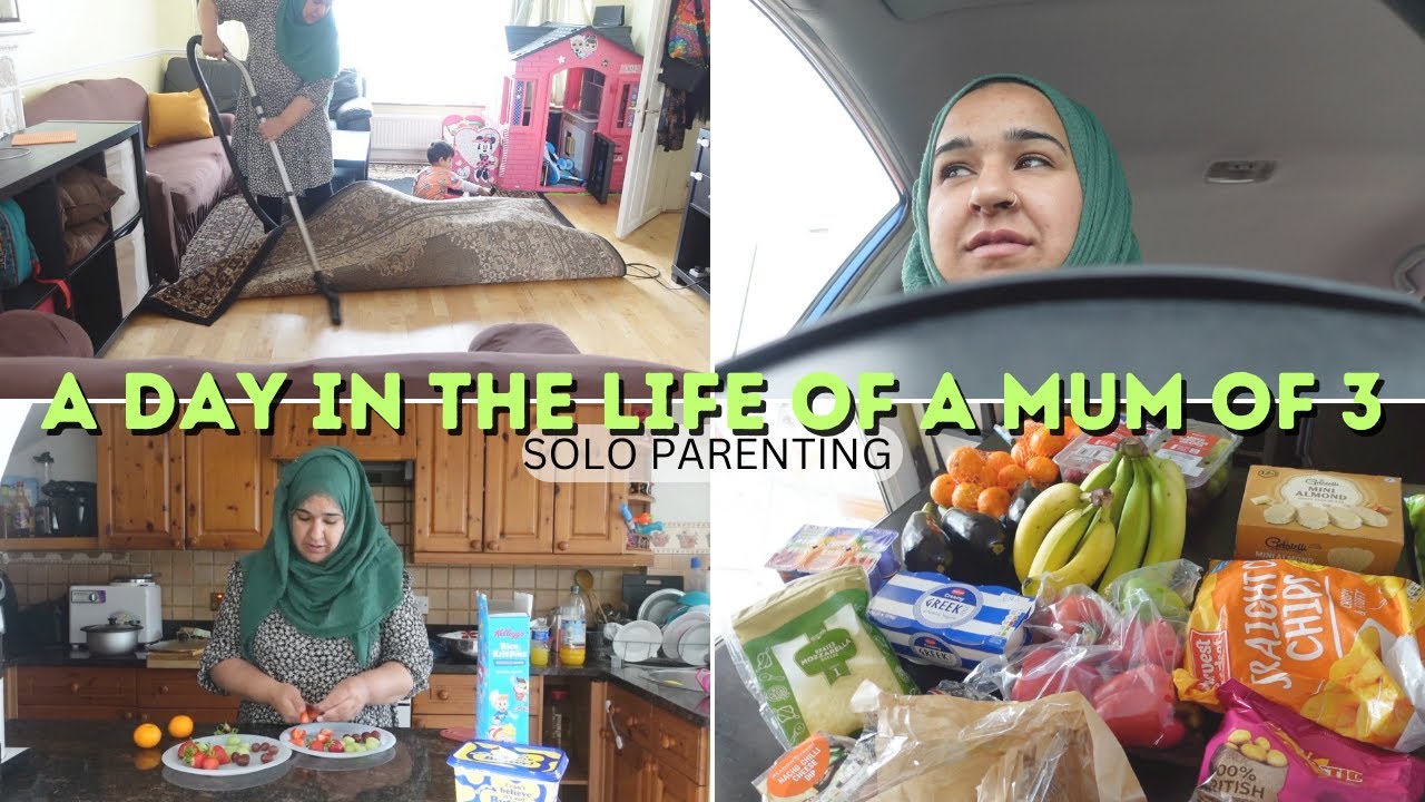 A REALISTIC DAY IN THE LIFE | SOLO PARENTING WITH 3 KIDS