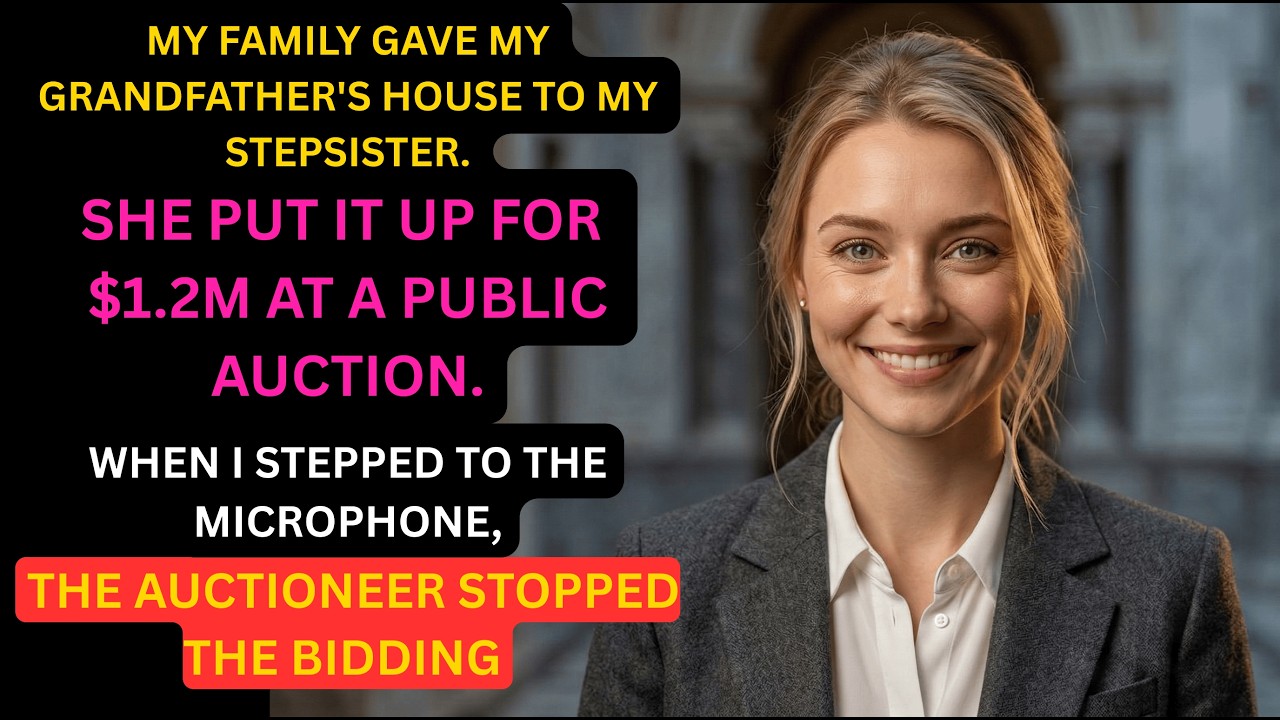 They Gave My Inherited House To My Sister — At Her Own Auction, I Showed Them The Real Deed