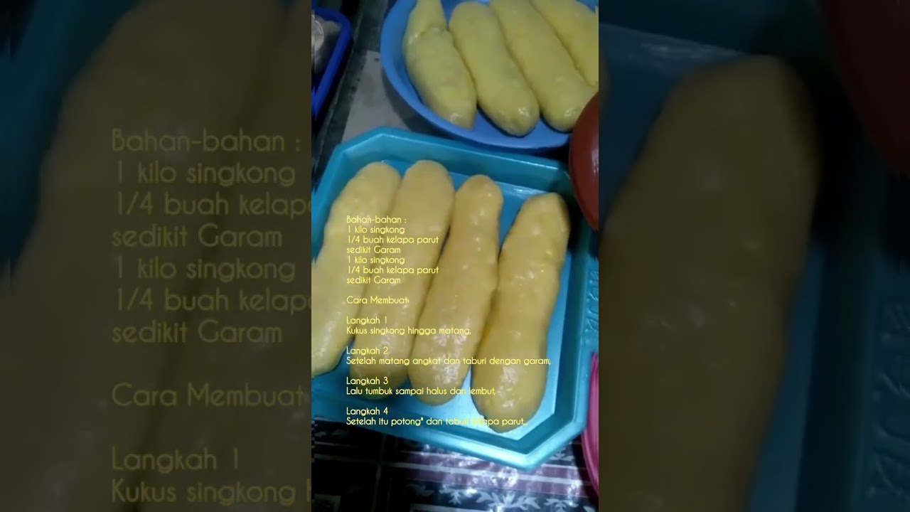Gemblong Singkong #makananindonesia #makanantradisional