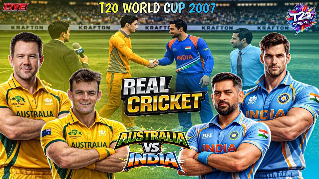 This Ending Was Impossible  AUS vs IND | T20 Wc 2007 | Real Cricket 