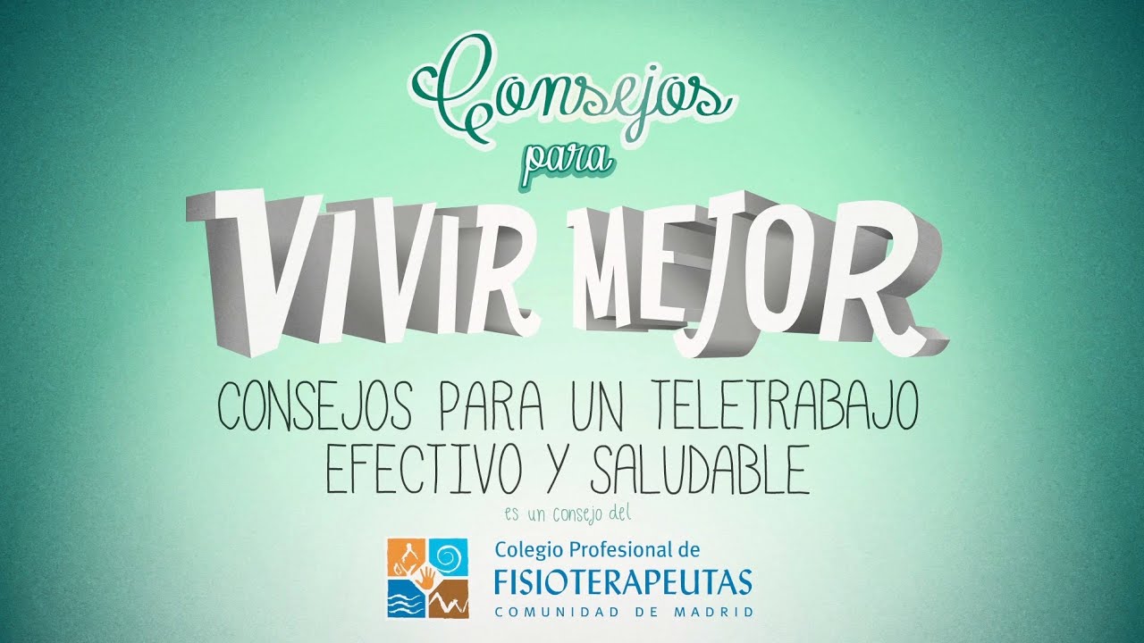 12 meses, 12 consejos. Teletrabajo efectivo y saludable