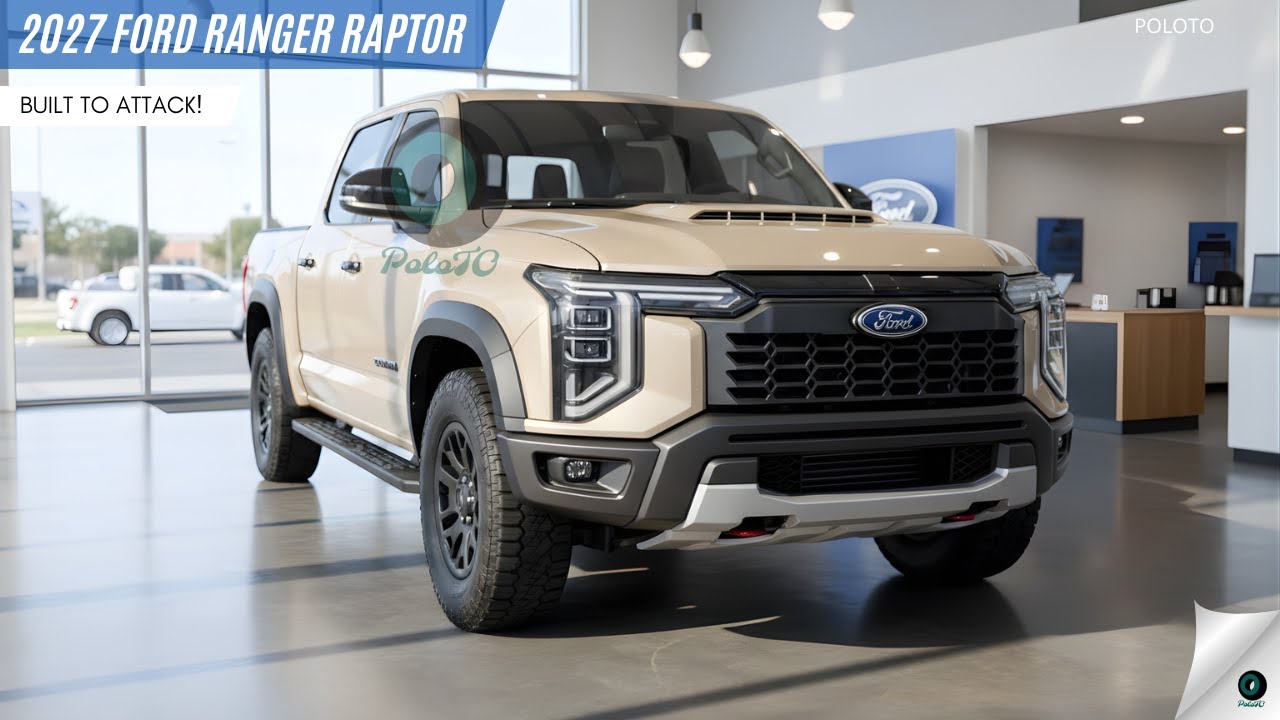 2027 Ford Ranger Raptor &ndash; Built to Attack the Terrain!