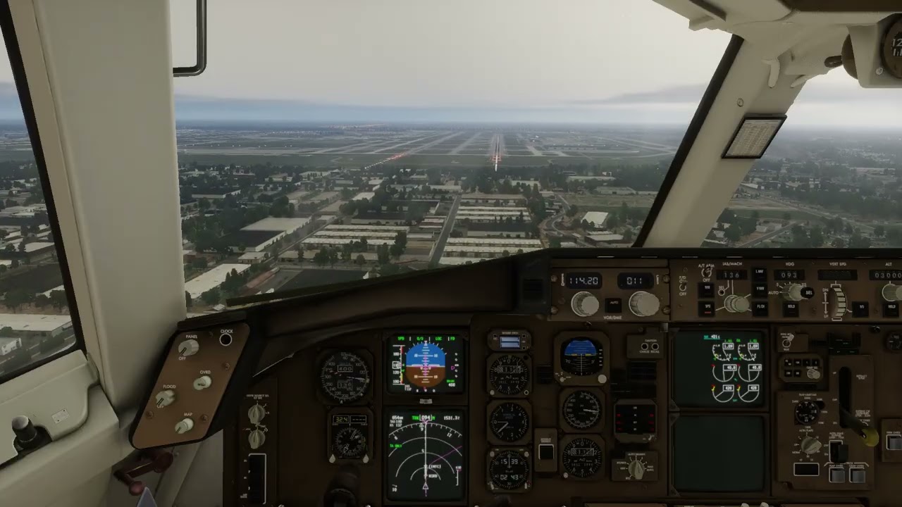 Xplane 12 757-200 Landing at ORD/KORD