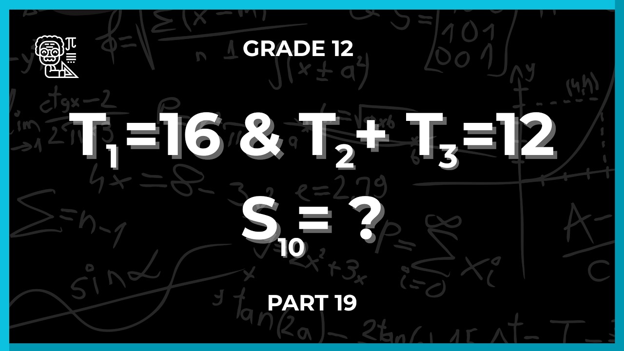 Geometric Series Problem: First Term 16, Sum of First 10 Terms | Grade 12