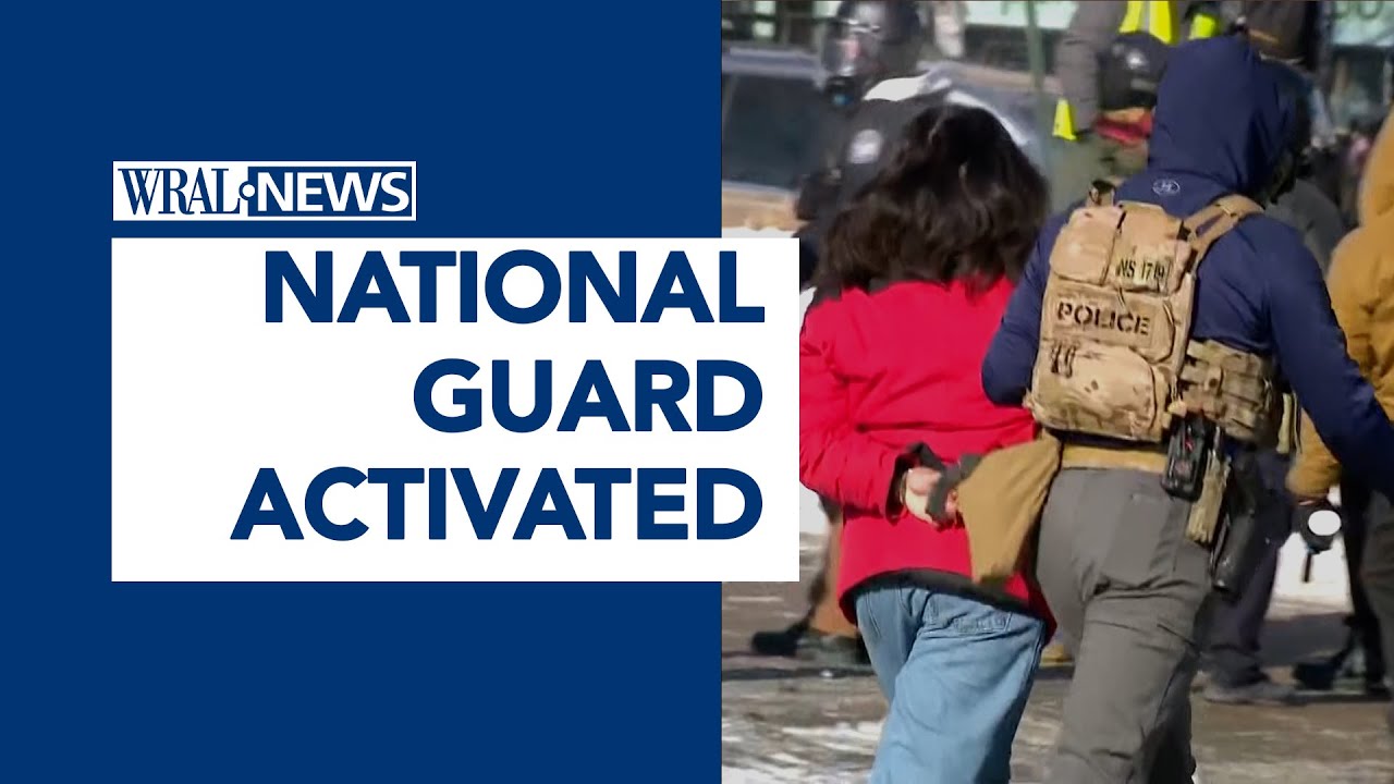 Man is shot and killed during Minneapolis immigration crackdown, National Guard activated