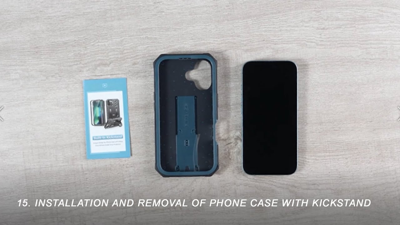 15.Installation and Removal of Phone Case with Kickstand #fntcase