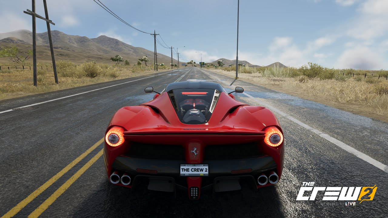 The Crew 2 | Road Trip - New York to Los Angeles - Ultra Graphics with Ferrari LaFerrari