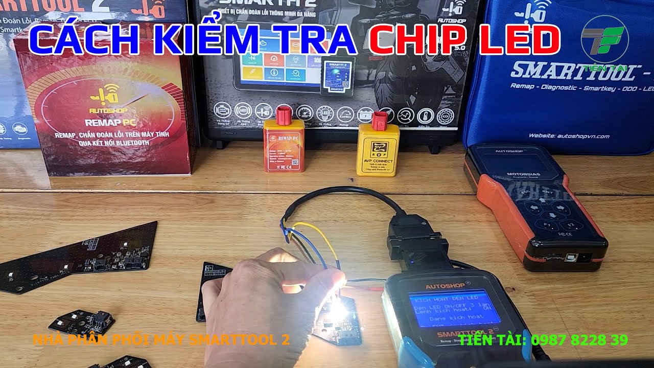 Máy Đọc Lỗi Smarttool 2 - Cách Kiểm Tra Chip LED Trên Mạch | Tiến Tài Fi