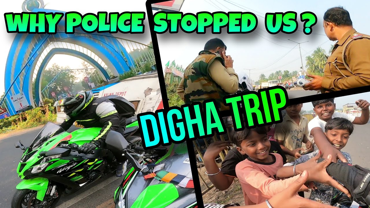 Kolkata To Digha Bike Trip | Roadtrip To Digha | Weekend Destination #digha #ninja #zx10r