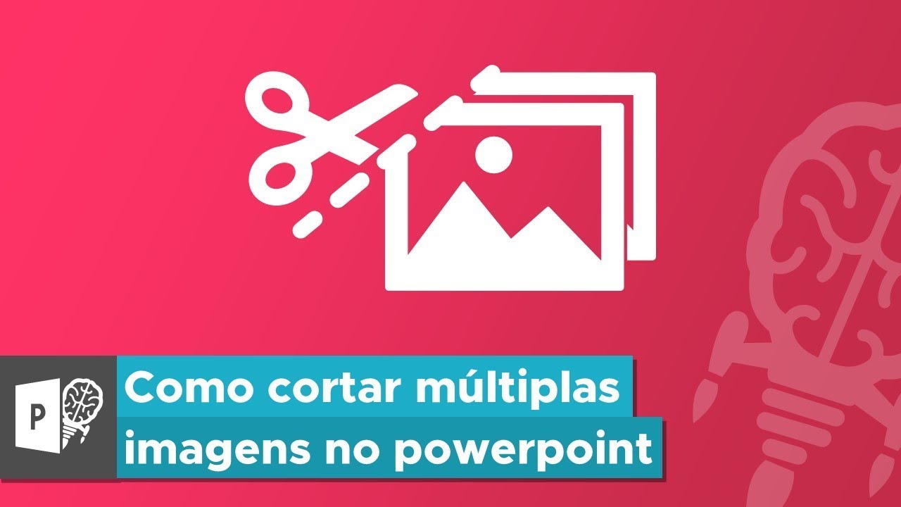 Como cortar e formatar m&uacute;ltiplas imagens no PowerPoint