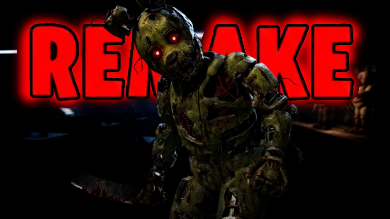 Probé el remake de FNAF 3 que JUEGA con tu MENTE