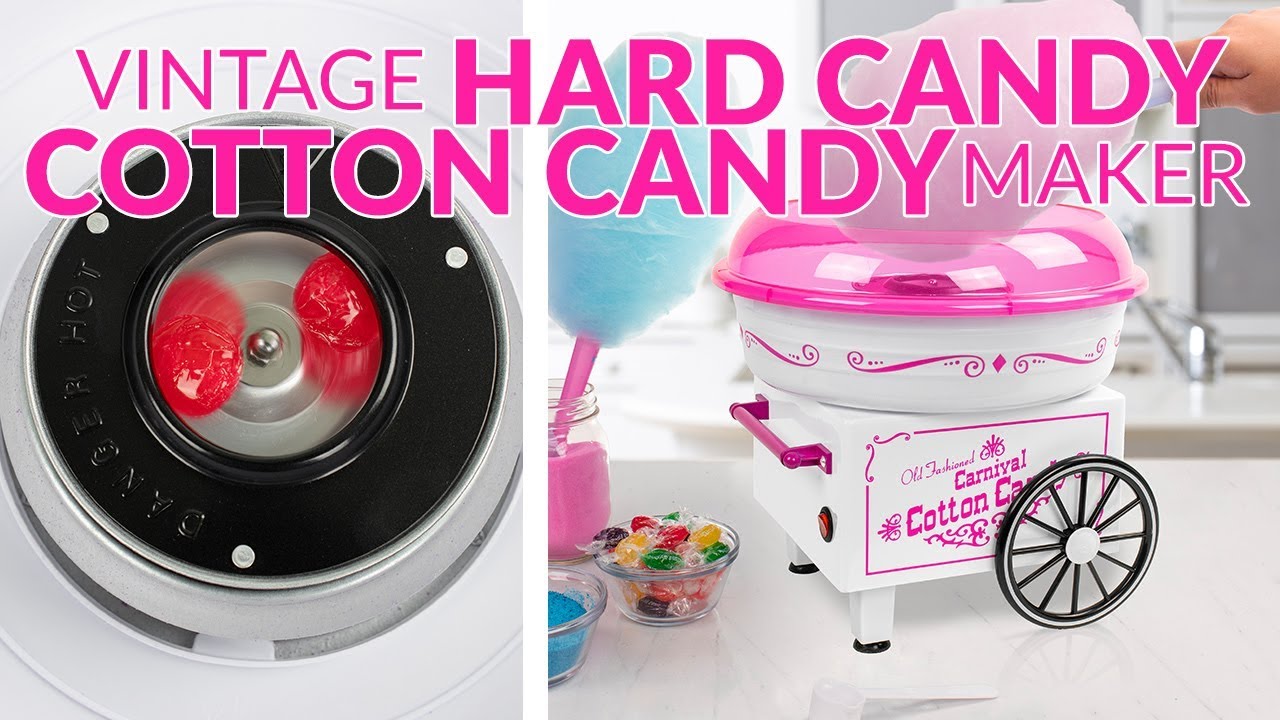 PCM325WP | Vintage Hard & Sugar Free Cotton Candy Maker