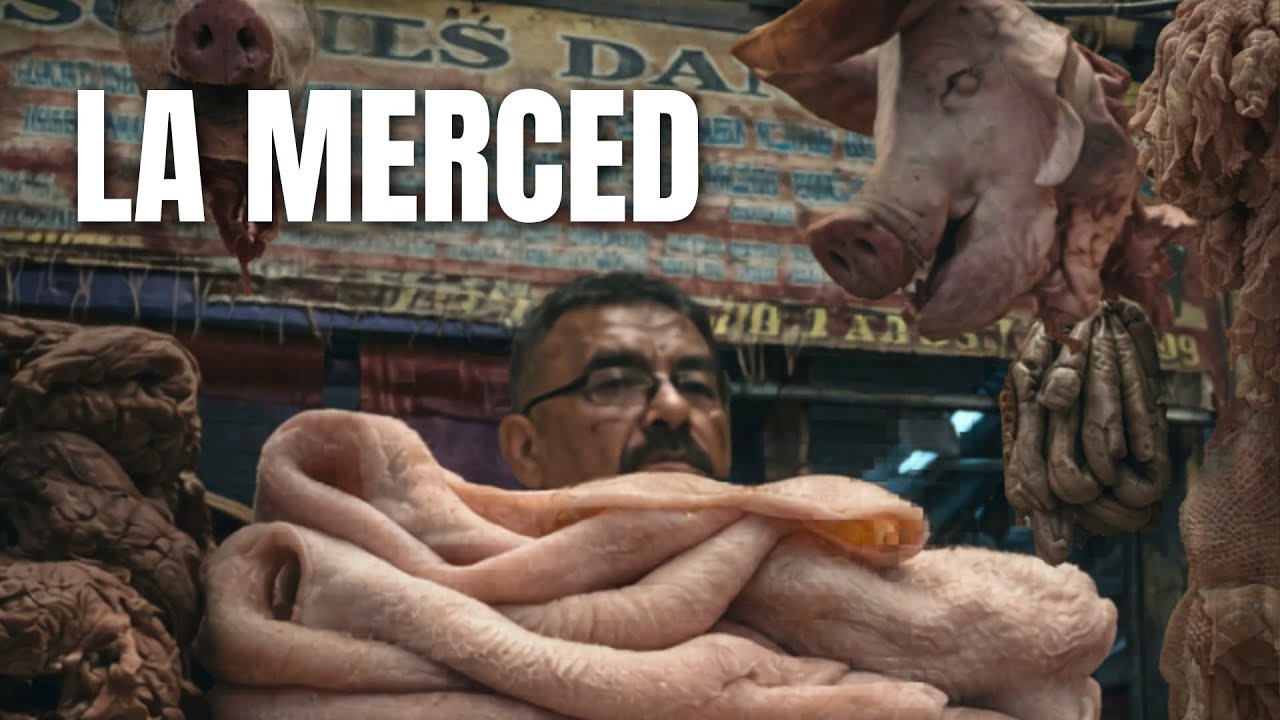 Dentro del Mercado Más Brutal de México (Mercado La Merced)