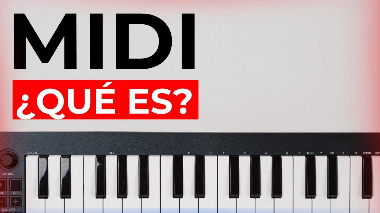 🔴 ¿QUÉ es el MIDI? (HISTORIA Y RESUMEN TÉCNICO) 🎵 🎹 //Enciclopedia MUSICAL//
