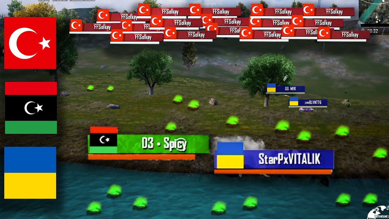 T&Uuml;RKİYE TEPEYİ BIRAKMADI Libya ve Ukrayna Tuzaktan Ka&ccedil;amadı &ndash; PUBG Mobile PMCC Yarı Final 2. Ma&ccedil;