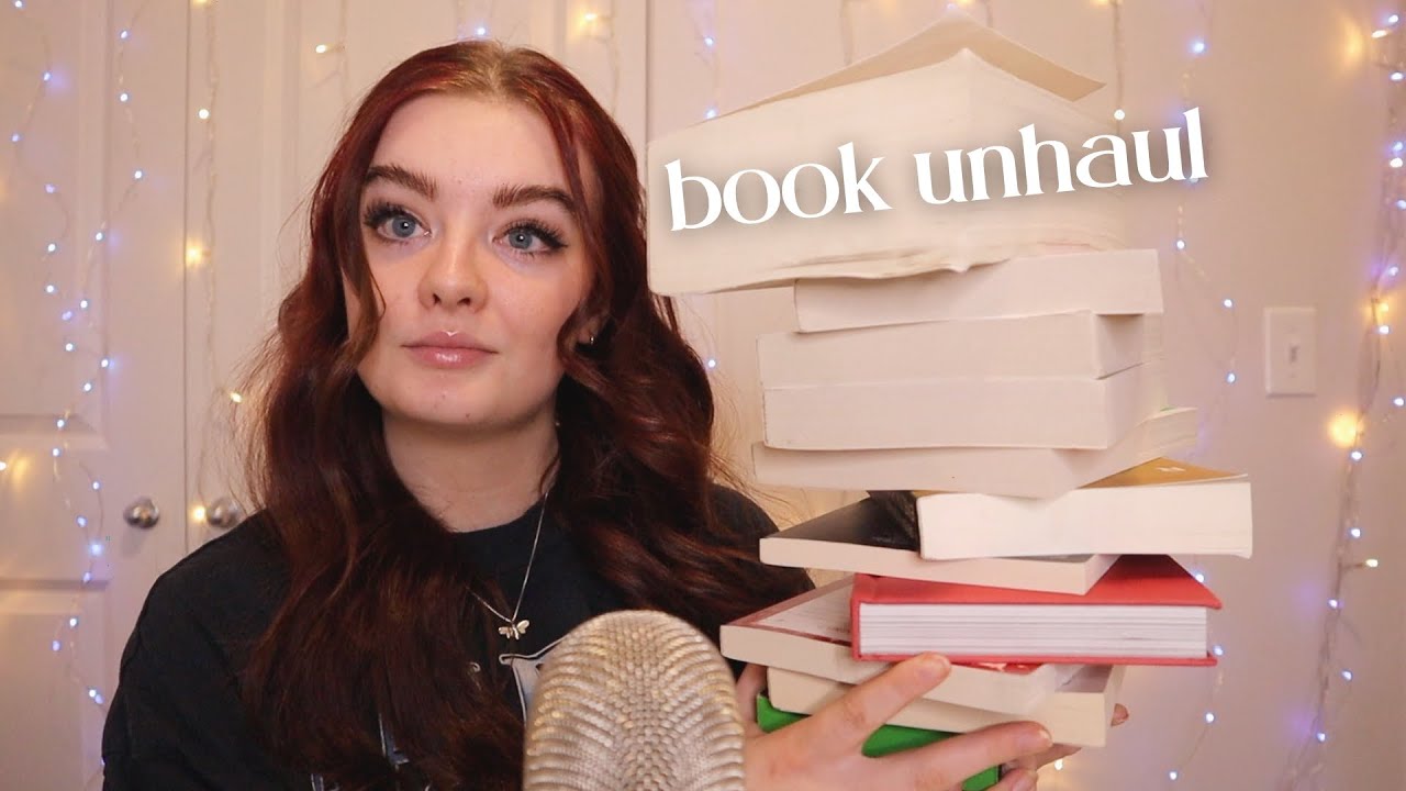 ASMR Book Unhaul 📚🚫 (soft whispers, page turning)