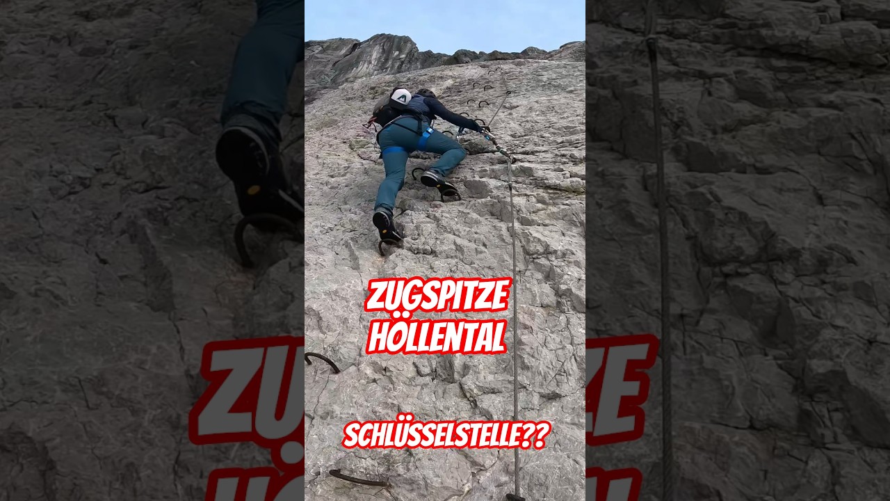 Zugspitze Höllental - Schlüsselstelle??? 