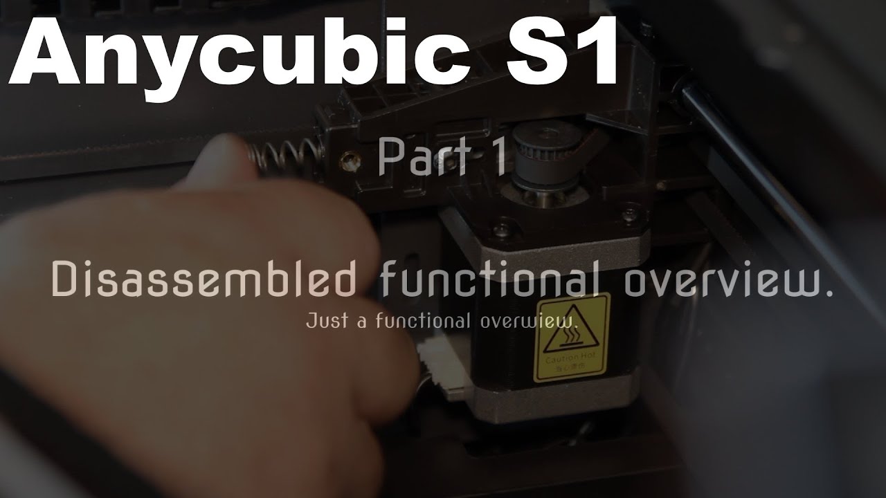 Core XY Belt Tension &ndash; Anycubic S1 X Y Axis Belt Tightening / Maintenance