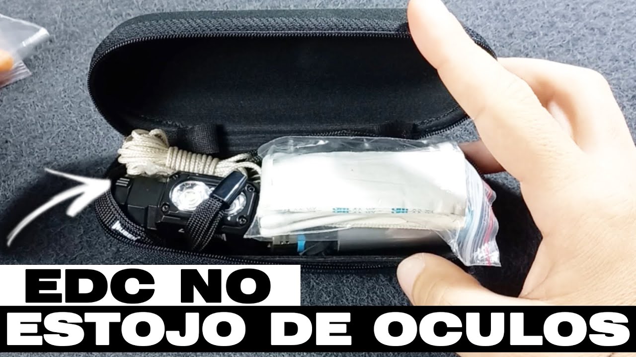 Мой EDC в моем футляре для очков (переработанный предмет) — EDC и подготовка